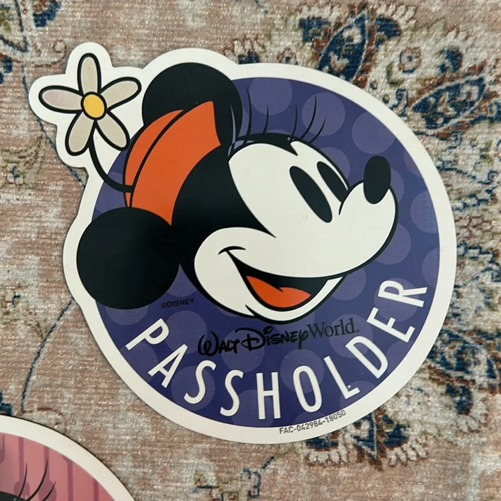 Minnie Mouse Annual Passholder Magnets